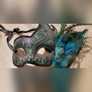Masquerade Feather Mask